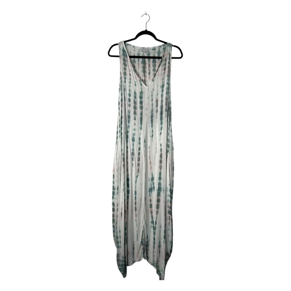 Revolve Young Fabolous & Broke‎ Ali Tie Dye Maxi Dress Size S Ombre Asymmetrical